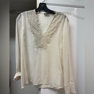 Akris Off-White Blouse